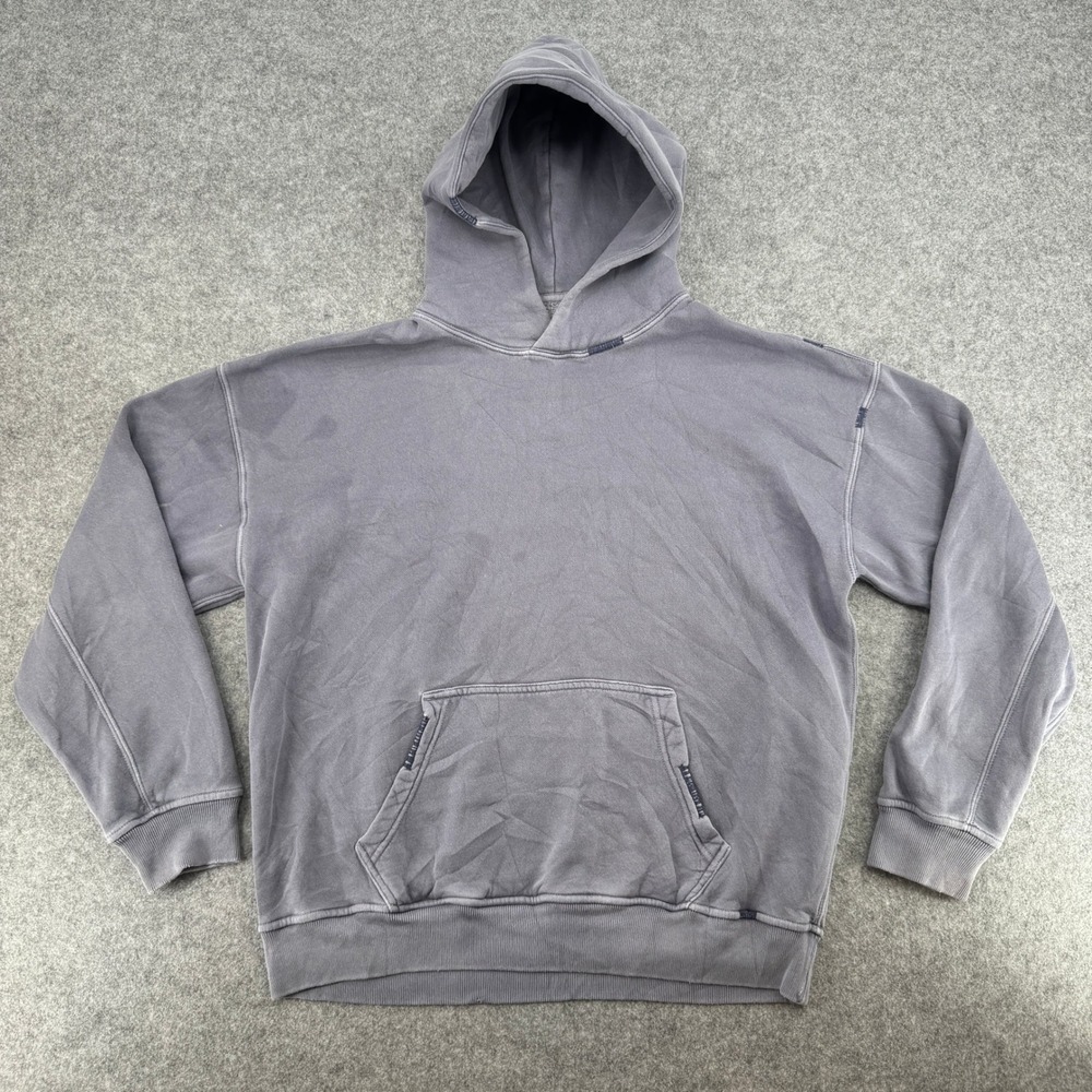 Abercrombie & Fitch Hoodie Men S Soft A&F Essentials Purple Relaxed EUC